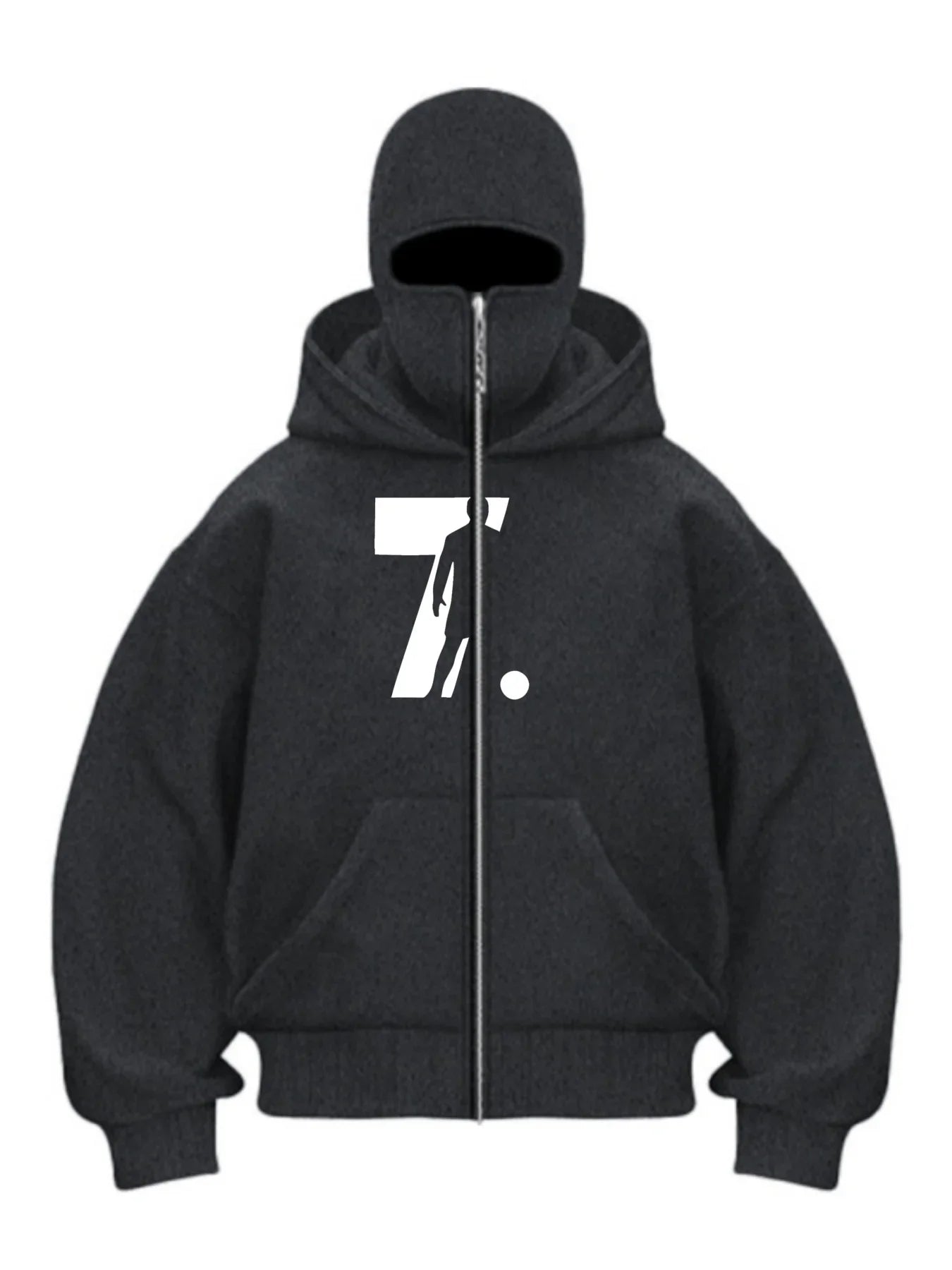 BALACLAVA HOODIE — NeoY2K ZIP EDITION