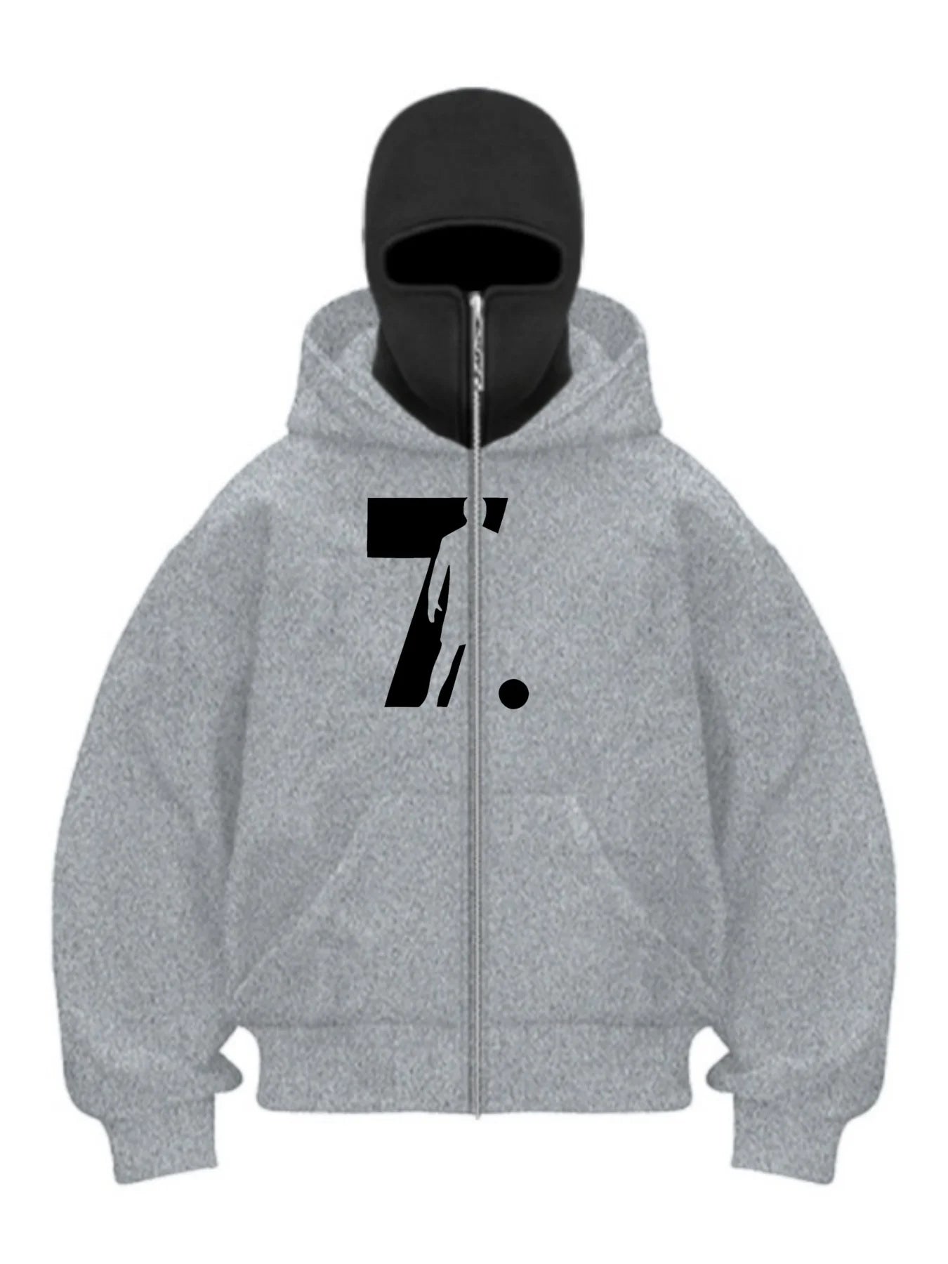 BALACLAVA HOODIE — NeoY2K ZIP EDITION