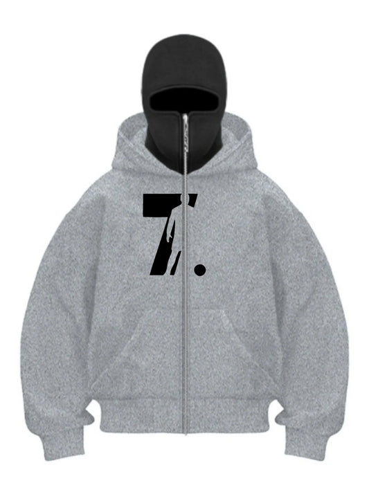 BALACLAVA HOODIE — NeoY2K ZIP EDITION