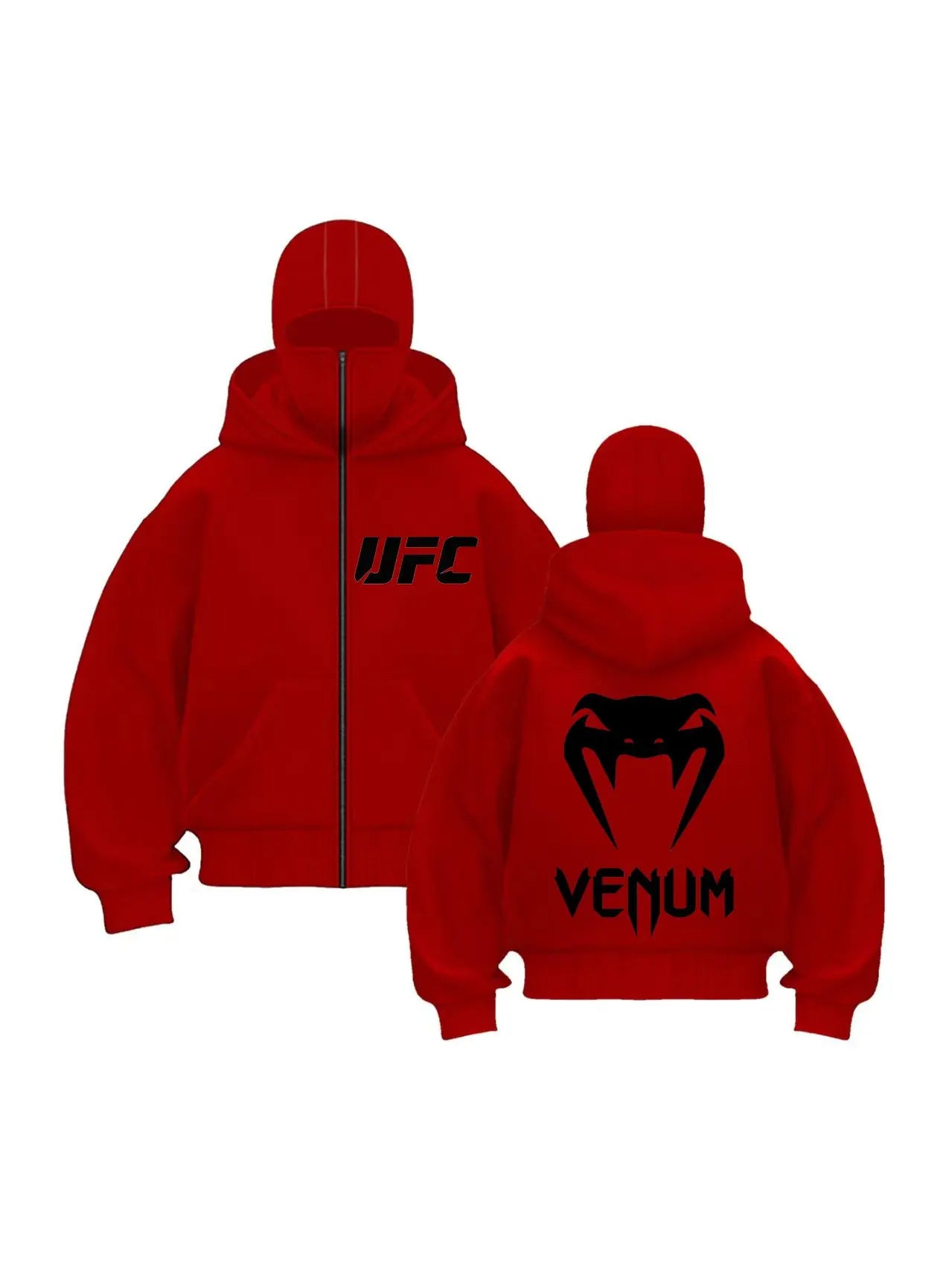 BALACLAVA HOODIE — COMBAT VNM PLUSH EDITION
