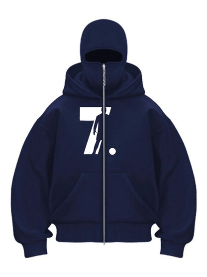 BALACLAVA HOODIE — NeoY2K ZIP EDITION