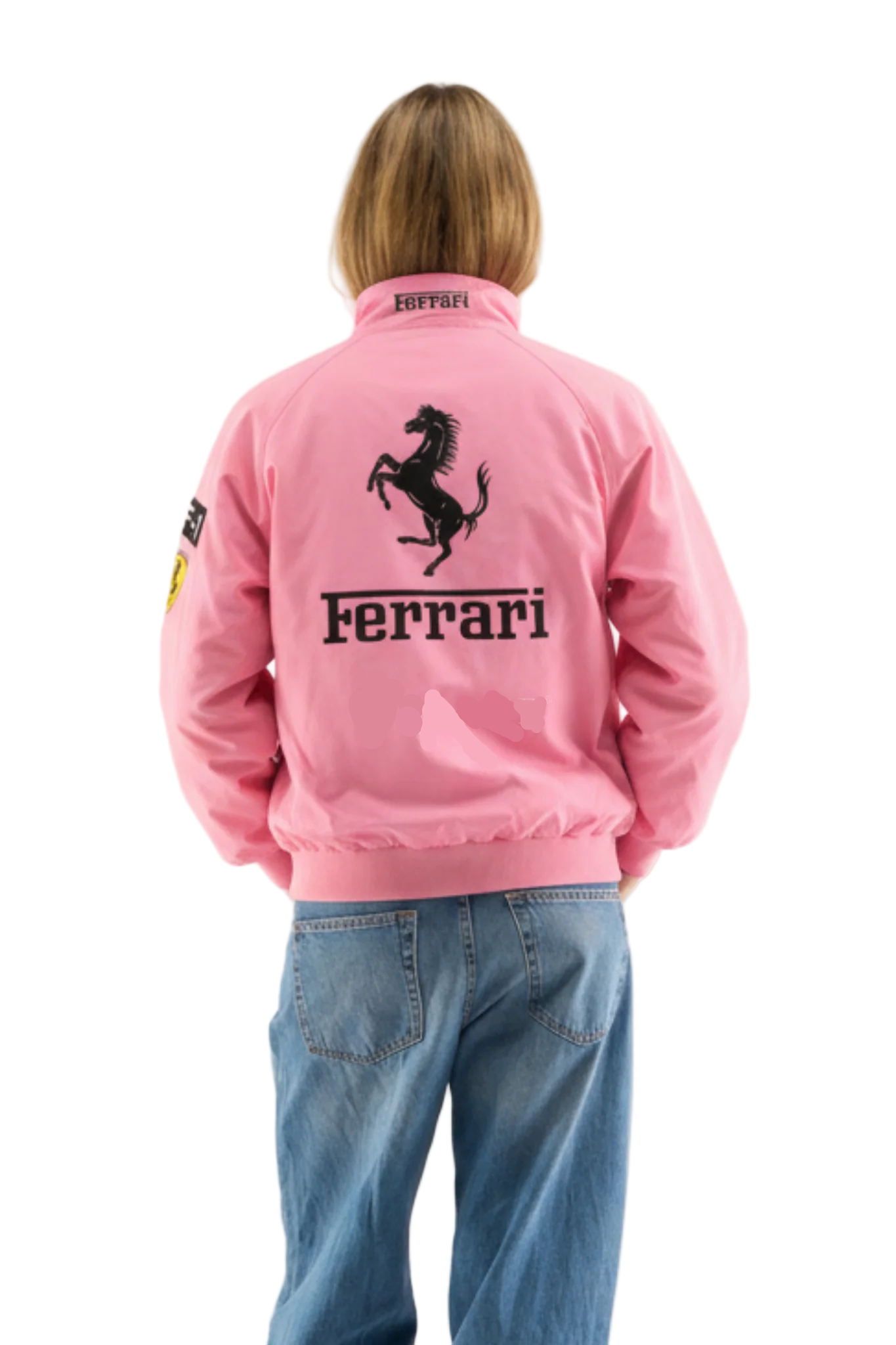 F*RRARI F1 VINTAGE RACING JACKET - PINK EDITION